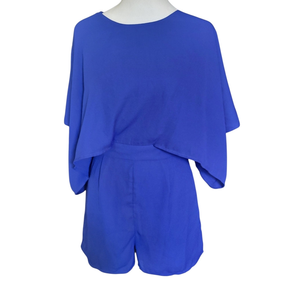 Forever21 Romper Blue sz S